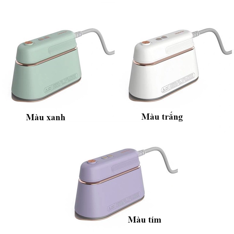 Bàn Là Bàn Ủi Hơi Nước Cầm Tay Hàn Quốc Daewoo HI-029 - Hàng chính hãng 100%