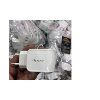 CỐC SẠC LIỀN DÂY OPPO 2.0A 2 CỔNG USB