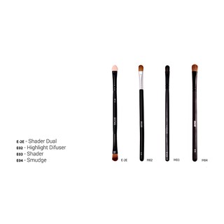 Cọ Mắt 2 Đầu Cán Dài Vacosi E2E Vacosi Makeup House E2E