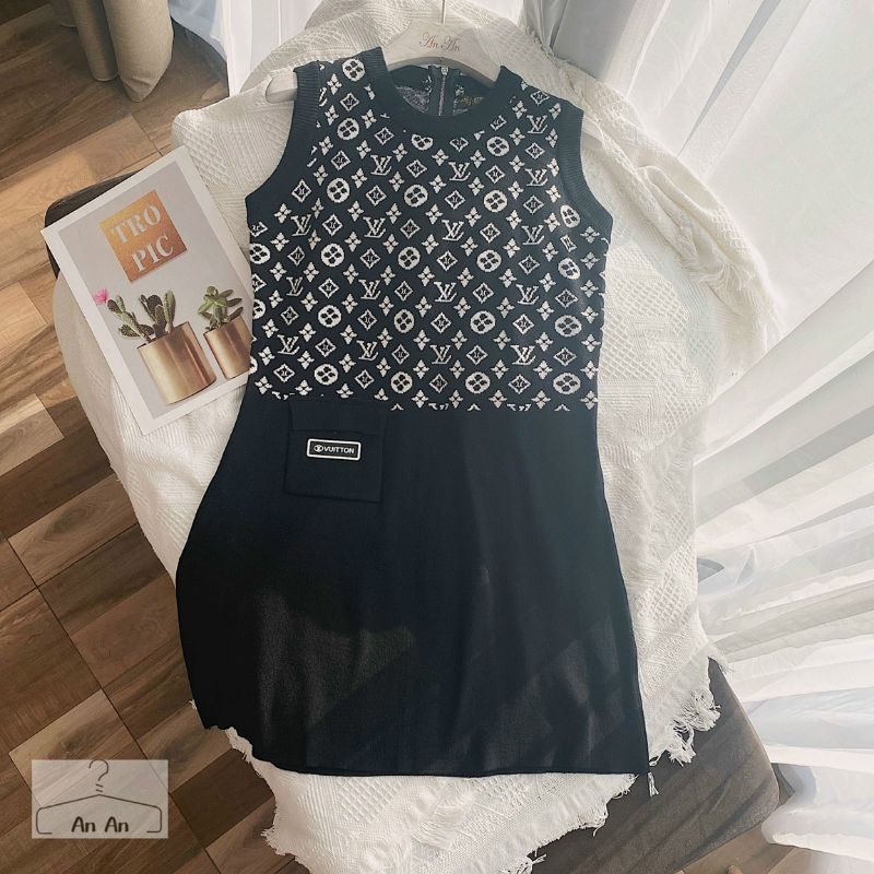 Đầm len dệt kim cao cấp