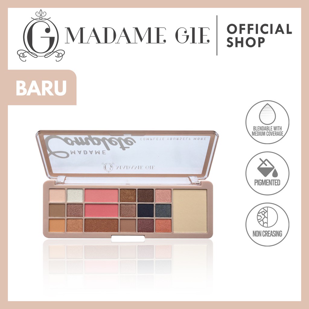 Bảng phấn mắt madame trang điểm hoàn chỉnh | BigBuy360 - bigbuy360.vn