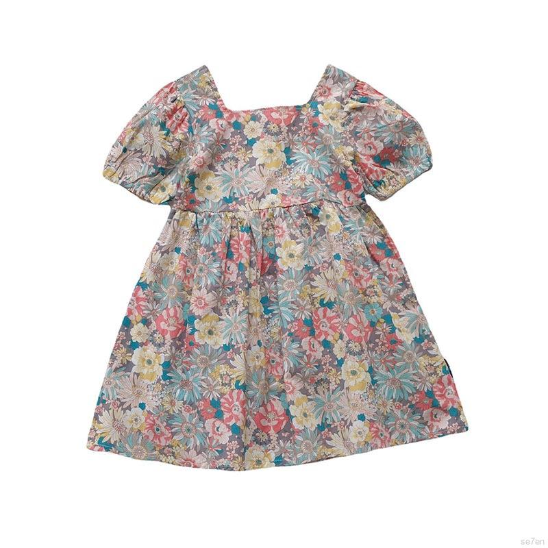 Đầm công chúa phong cách Hàn Quốc cho bé gái 2-8 tuổi