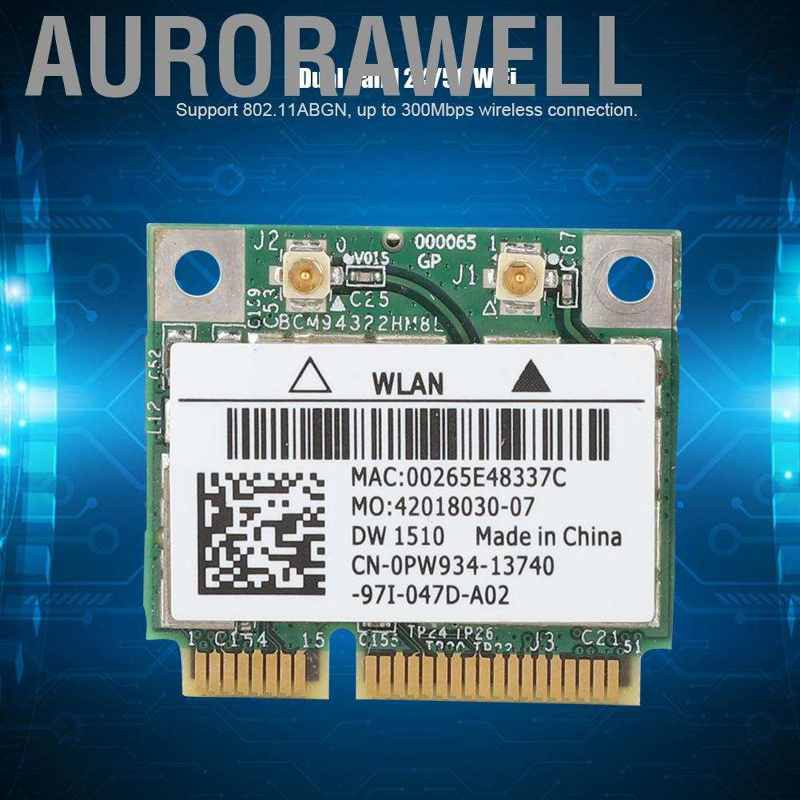 Card Wifi Không Dây Cho Dell Dw1510 Pci-E Wifi Bcm94322Hm8L 2.4g / 5g Gs | BigBuy360 - bigbuy360.vn