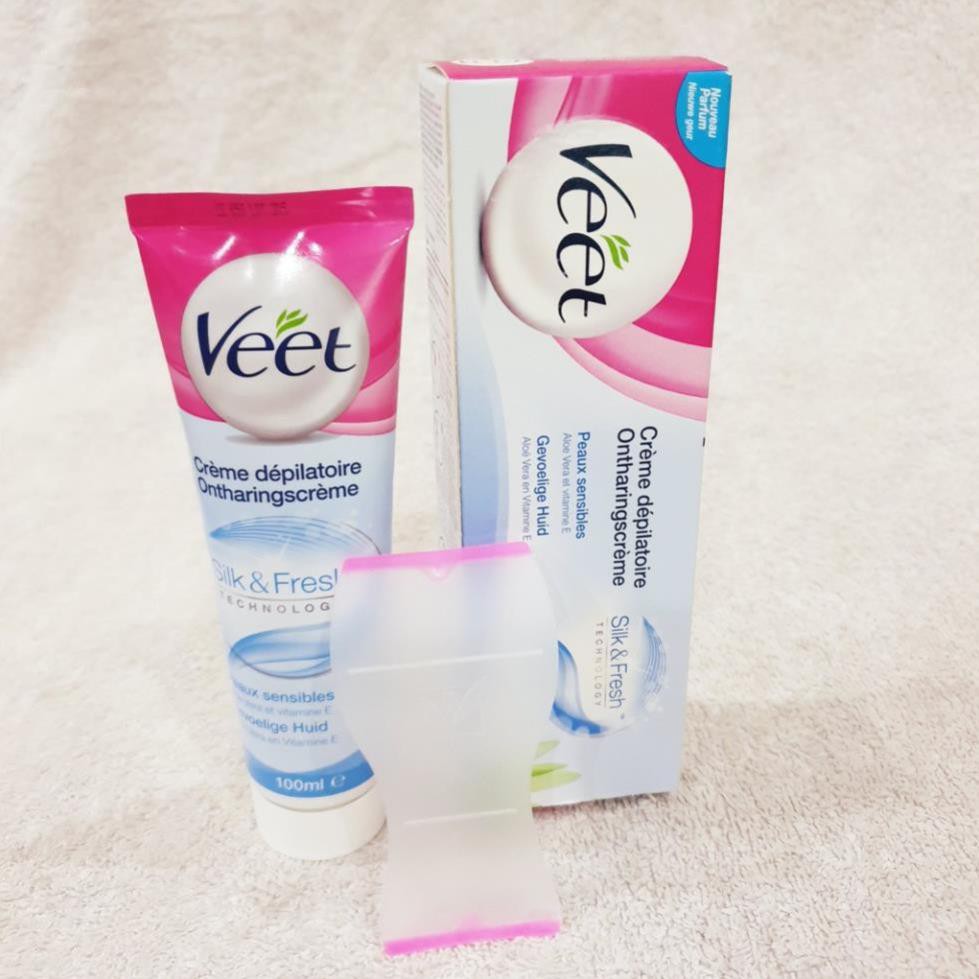 Kem tẩy lông Veet 100ml - Nhập khẩu Pháp | Tẩy lông vùng kín - Triệt lông vĩnh viễn | BigBuy360 - bigbuy360.vn