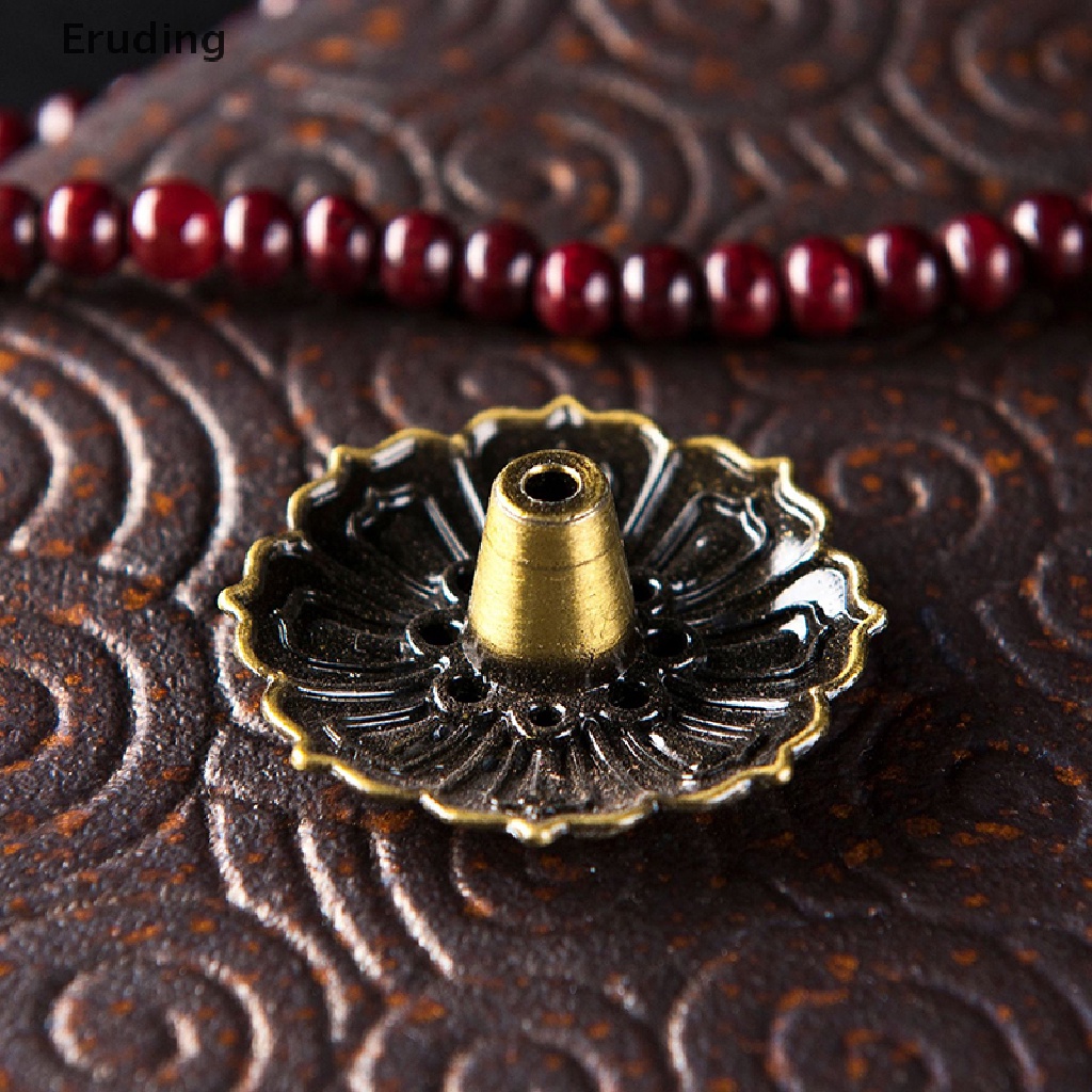 Đế đốt nhang trầm hương 9 lỗ bằng đồng chất lượng cao