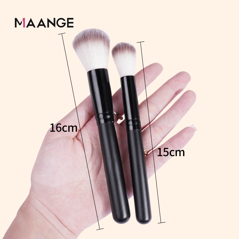 Bộ 2 cọ trang điểm MAANGE tiện dụng