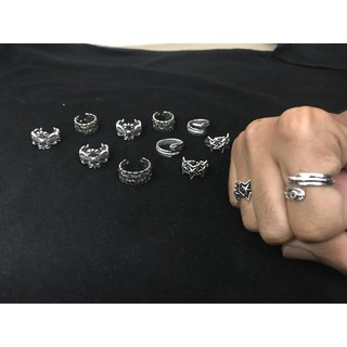 [Ảnh thật] Nhẫn Bạc Nam Chrome Heart