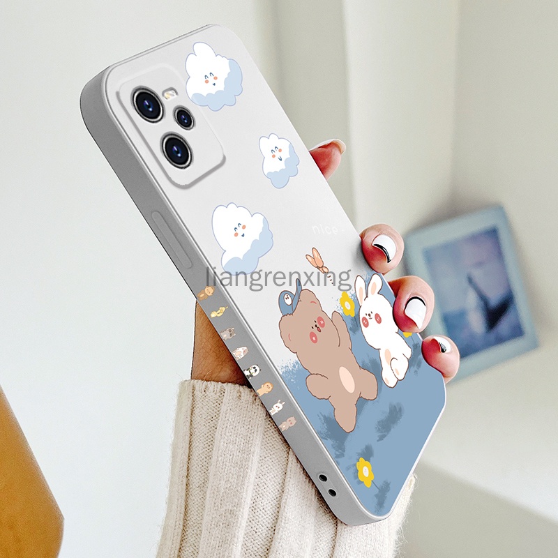 Ốp điện thoại silicon mềm mịn bảo vệ cho Realme C35