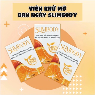 Combo 3-5 Hộp khử mỡ Slim Body giúp hủy mỡ, đốt mỡ thừa, hỗ trợ giảm béo bụng, giảm cân nhanh