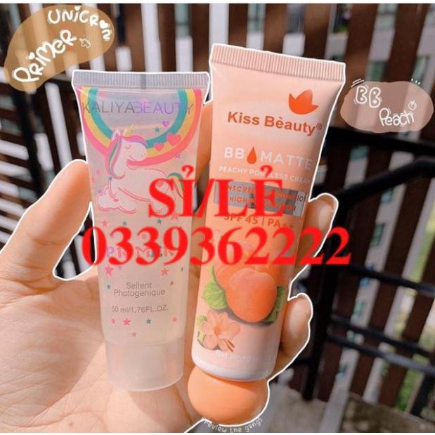 [ CHÍNH HÃNG ] Kem nền che khuyết điểm chống nắng SPF 45/PA+++ Kiss Beauty Pore BB Matte Senabeauty  HAIANHSHOP