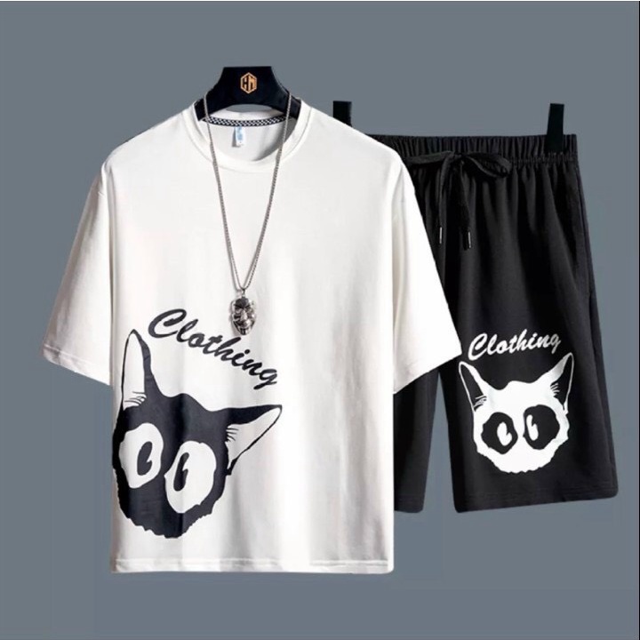 ĐỒ BỘ CLOTHING IN HÌNH CON MÈO