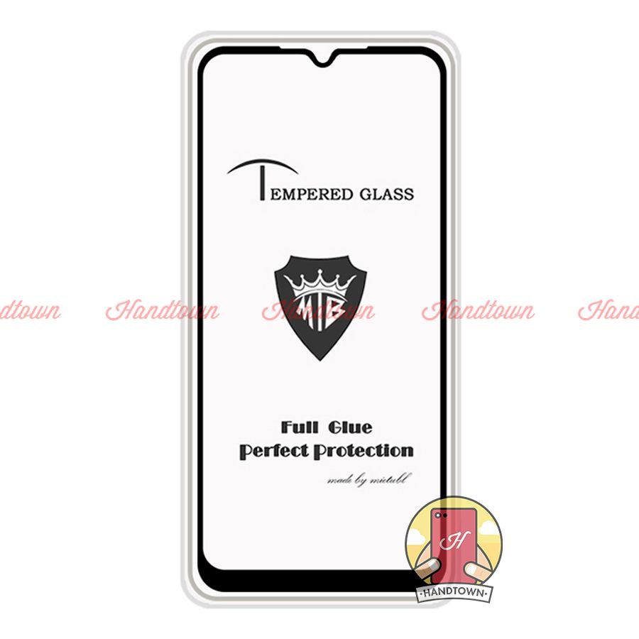 Kính Cường Lực 9H Meitubl Cho Realme C3i Bản Không Vân Tay Full Màn Hình Full Keo Thế Hệ Mới