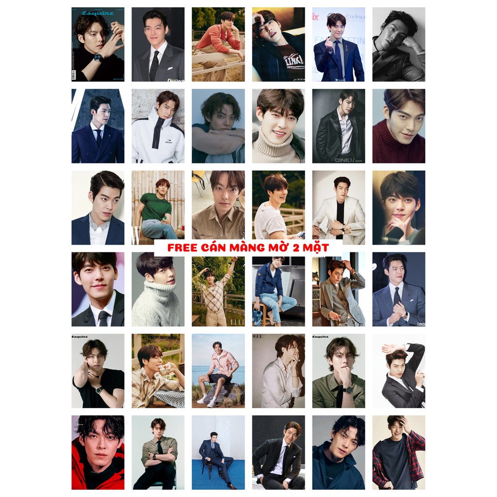 Lomo card 45 ảnh diễn viên Kim Woo Bin