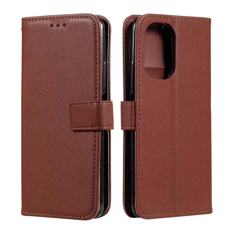 Samsung Note 9 Note 8 S6 Edge S6 Edge Plus A11 Color Leather Case Classic Simplicity Fashion Flip Bracket Card Wallet Buckle Full Protection Soft Cover Casing Protective Shell Bin Phone Case