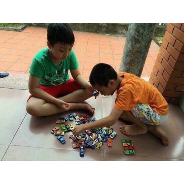 <GIÁ SỈ> SET 50 Ô TÔ SẮT CHO BÉ