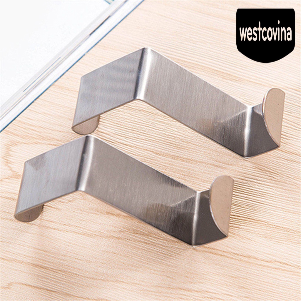 [Hot]☀ Bộ 2 Móc Treo Đồ Hình Chữ S Bằng Thép Không Gỉ Chống Rơi Cho Nhà Tắm