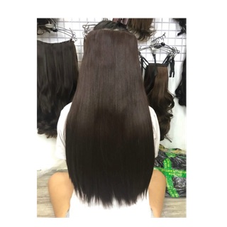 Tóc kẹp thẳng kèm ảnh thật tại shop có sẵn