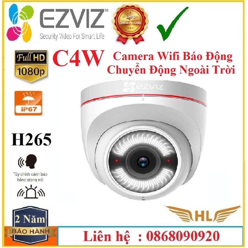 Camera Wifi Không Dây Ngoài Trời Ezviz C3WN 2Mp 1080P ,Ezviz C8C PTZ,Ezviz C3N ,Ezivz C4W,Ezviz T30-10B-EU-Chính Hãng