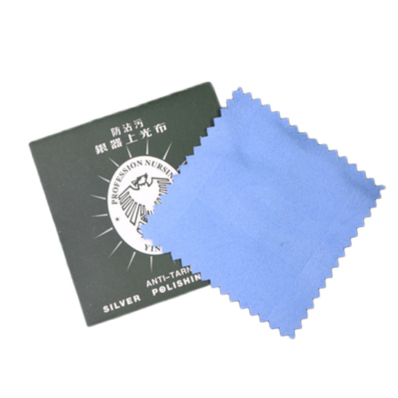 [Còn hàng] Bảo dưỡng vải làm sạch và đánh bóng đồ trang sức bạc đóng gói riêng