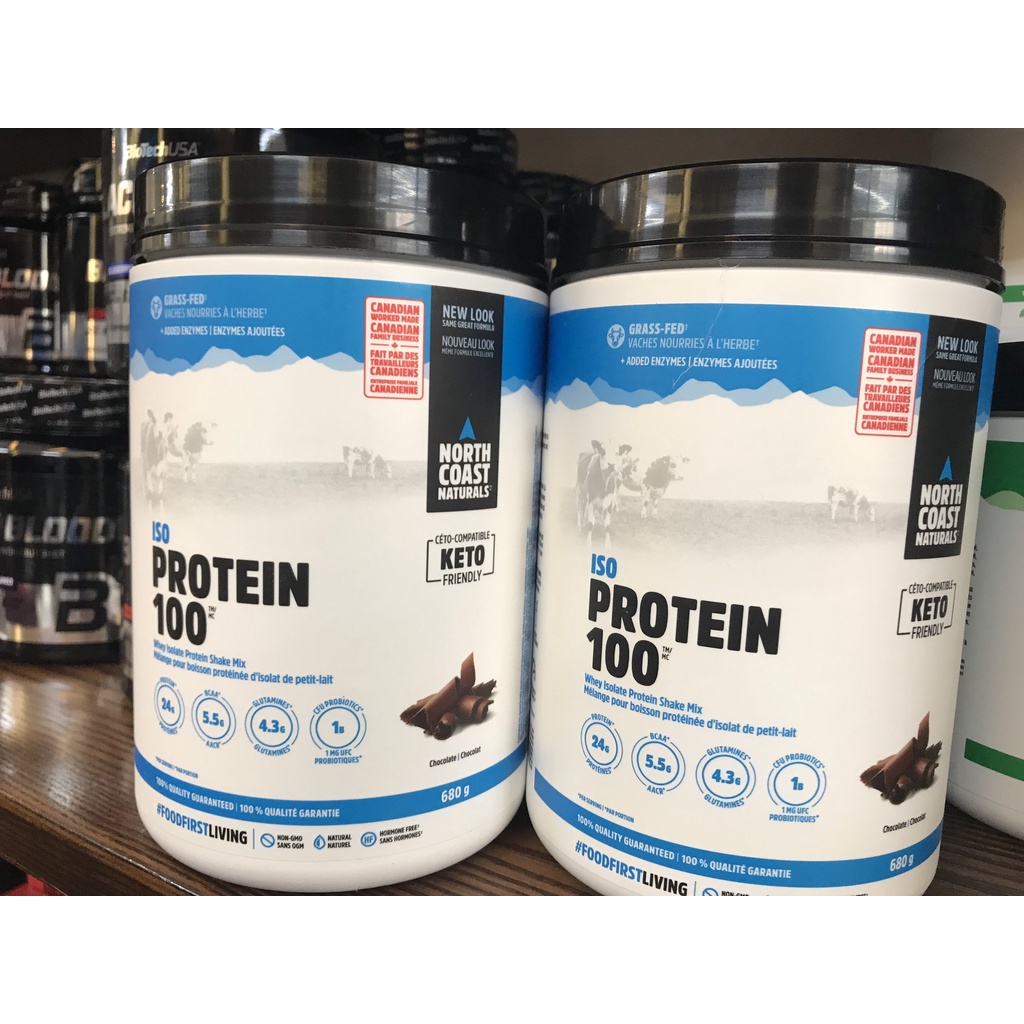 Sữa Tăng Cơ Iso Protein 100 North Coast Naturals Hộp 680g