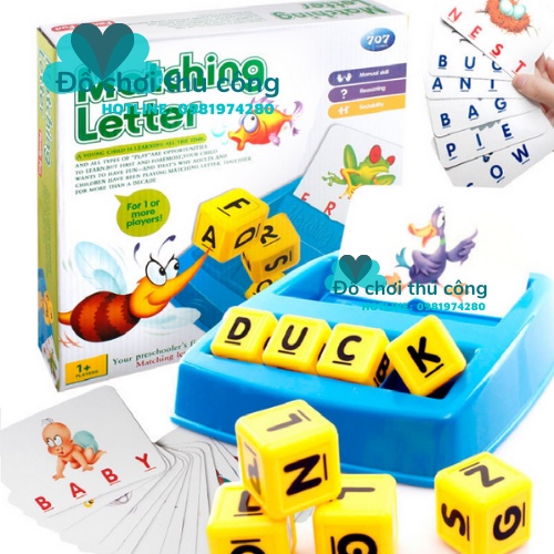 Giáo dục sớm cho trẻ - máy học tiếng anh Matching Letter hỗ trợ giảng dạy - giúp bé phát triển tư duy tốt hơn
