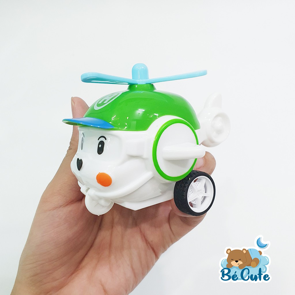 Bộ 4 Xe Robocar Poli Hero Chạy Trớn Nhẹ Nhàng Màu Đỏ Xanh Lá Hồng Xanh Dương Có Hộp Đẹp Cho Bé