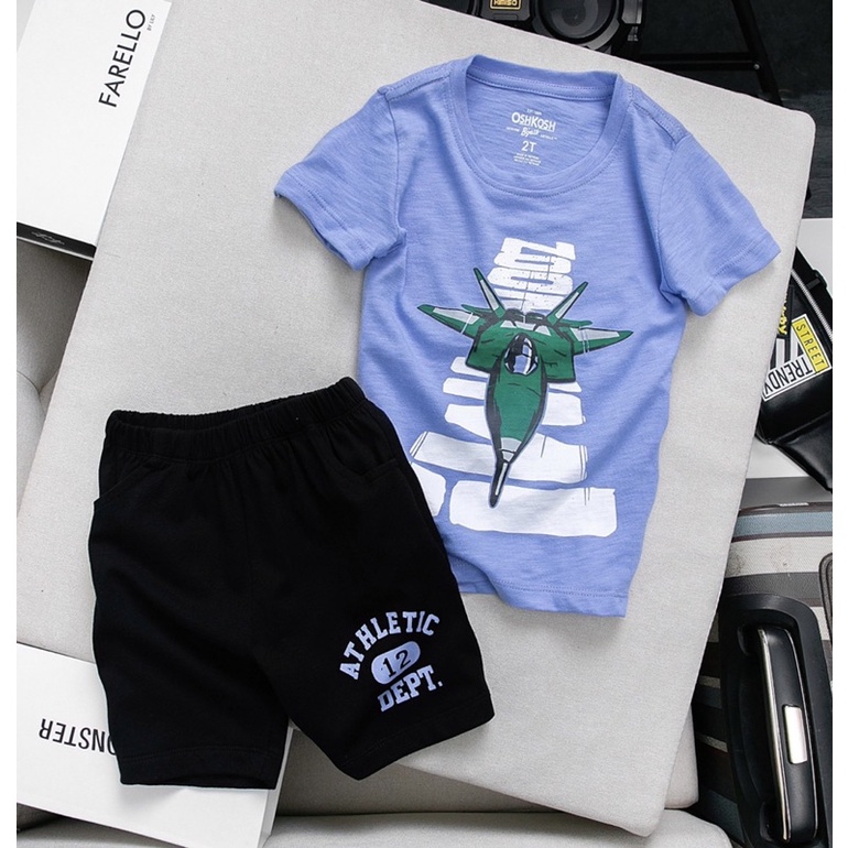 Bộ cotton Ohskosh size nhí-HÀNG SALE KO ĐỔI TRẢ