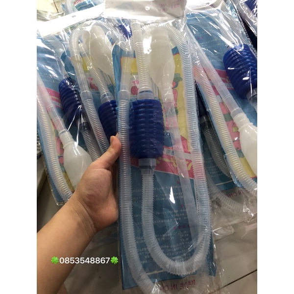 Ống Bơm Tay Để Hút Đáy Thay Nước Hồ Cá Size 1M7