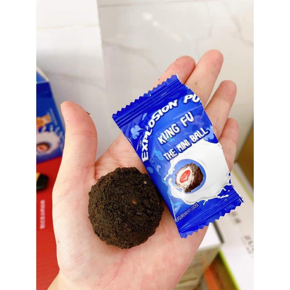 Kẹo Marshmallow Phủ Oreo Nhân Dâu KungFu 100gram- Mèo Ăn Vặt | BigBuy360 - bigbuy360.vn