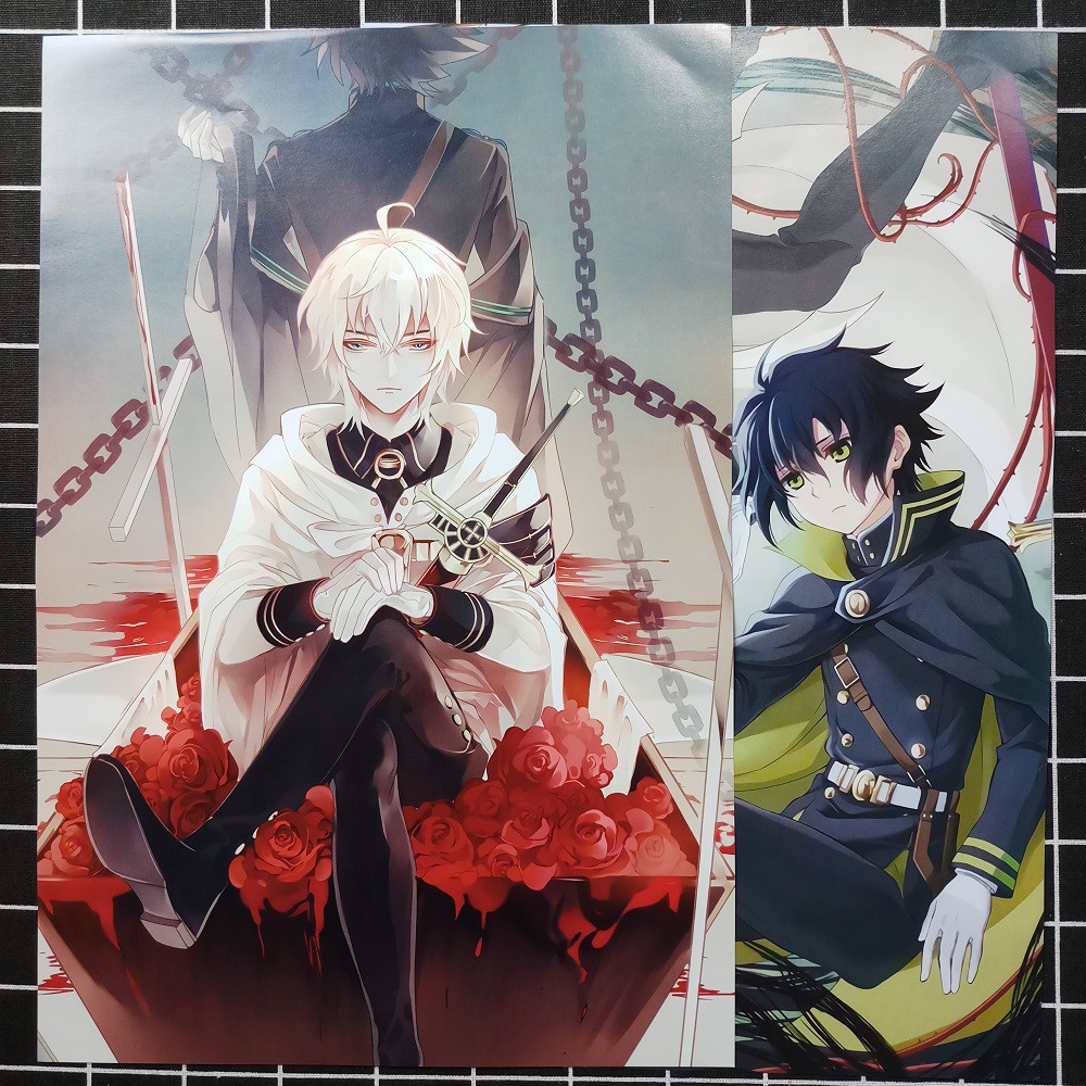 Poster Anime Owari no Seraph (8 Tờ)