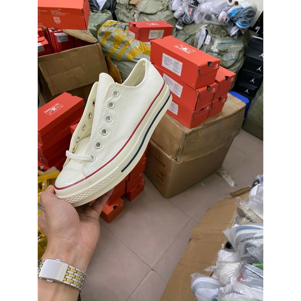 Giày CV 1970s thấp cổ , Giày CV 1970s Chuck Taylor All Star 1970s Black/ White  [full box bill] tặng túi CV | BigBuy360 - bigbuy360.vn