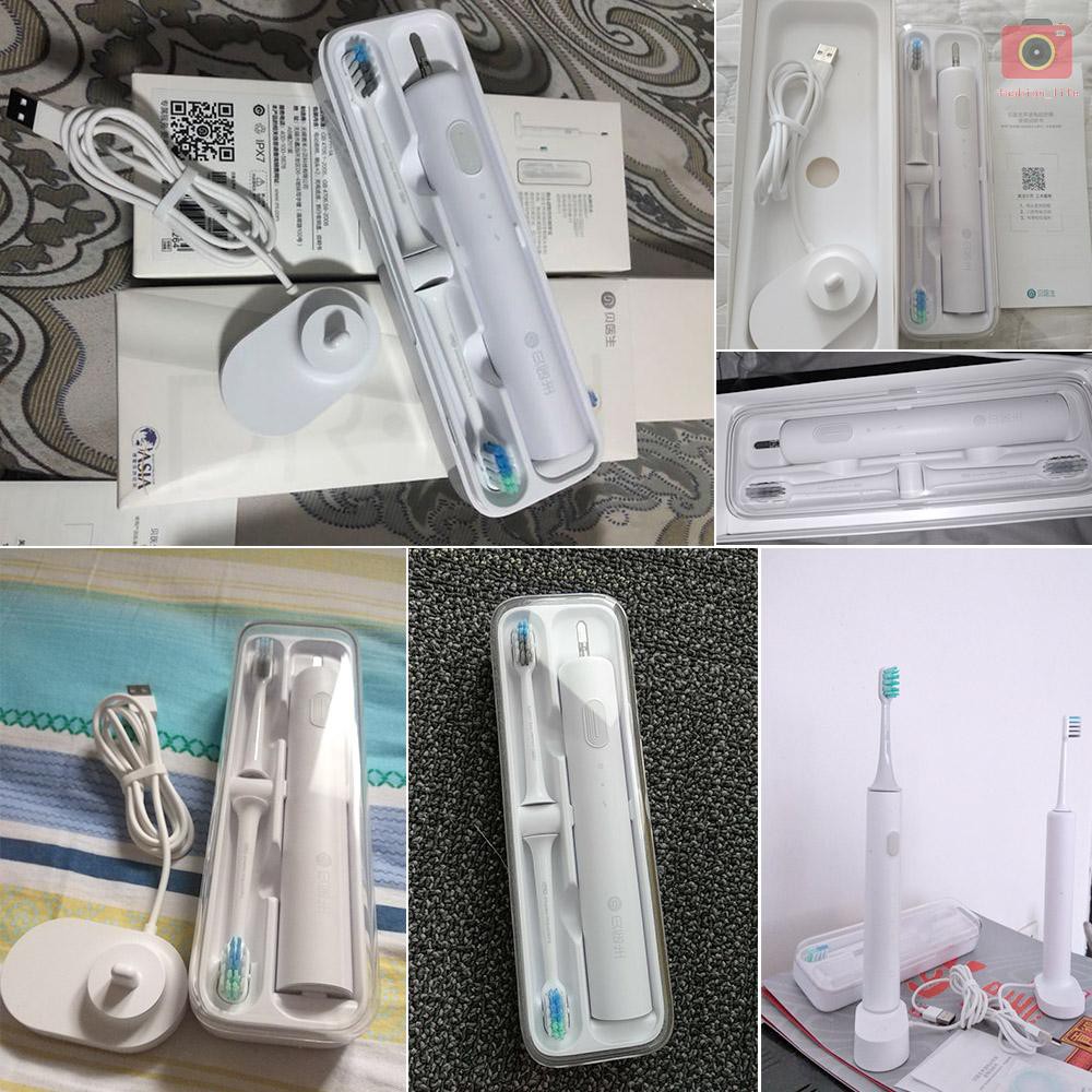 (Hàng Mới Về) Set 2 Đầu Thay Thế Cho Bàn Chải Đánh Răng Điện Xiaomi Doctor B Sonic