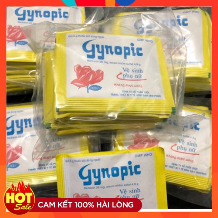 Gói vệ sinh phụ nữ Gynopic vệ sinh phần phụ của phu nữ và nam giới phòng ngừa viêm nhiễm