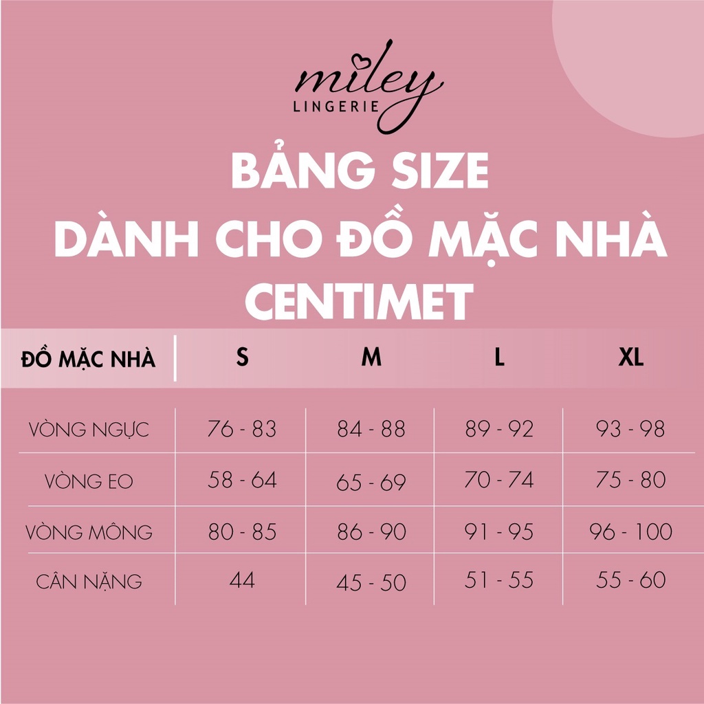 Đồ Mặc Nhà Nữ Hai Dây Modal Active Miley Lingerie DBD0112