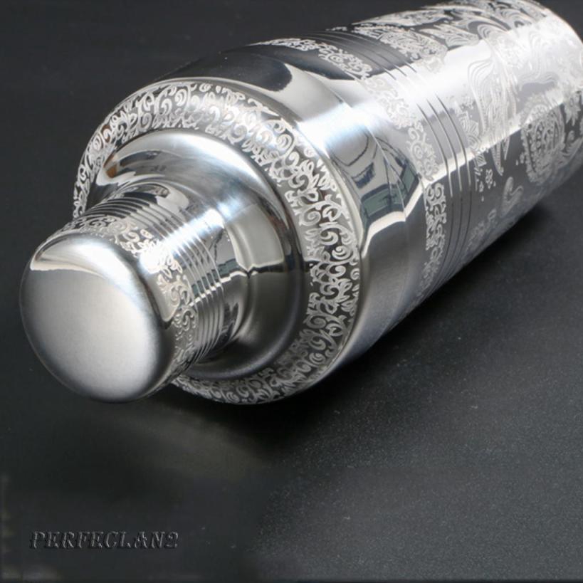 Stainless 410ml/510ml Martini Cocktail Shaker Bartender Mixer Barware