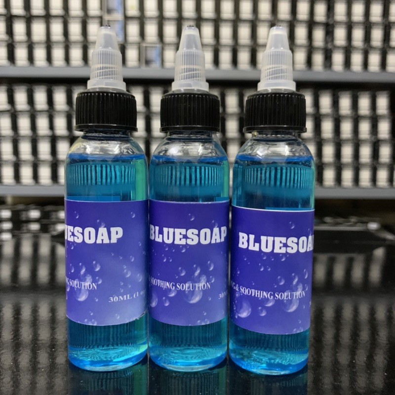 Dung dịch vệ sinh hình xăm blue soap 500ml