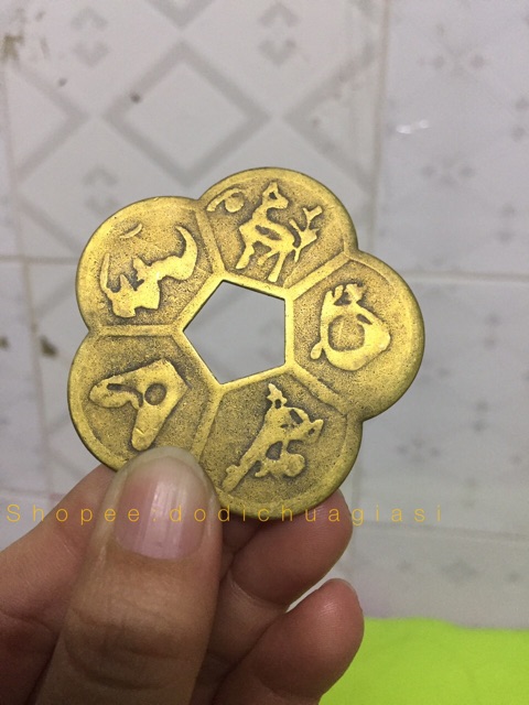 Tiền Xu Hoa Mai Mang Phú Quí Giàu Sang , May Mắn | BigBuy360 - bigbuy360.vn