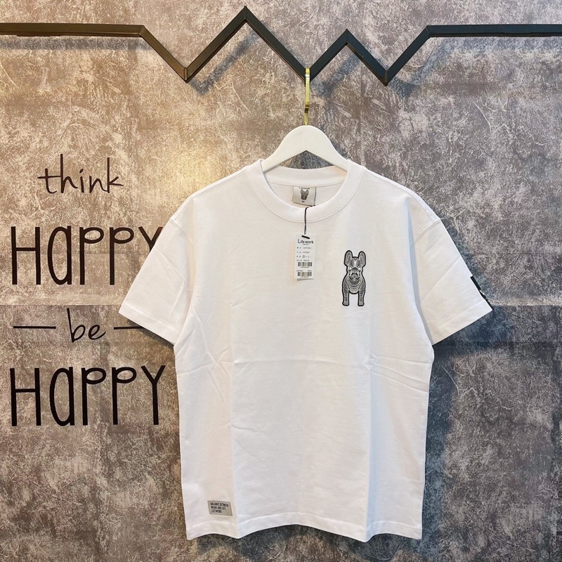 Áo Life Work logo mini basic