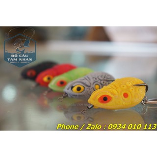 Mồi câu cá lóc Toad Frog - Made in Thailand
