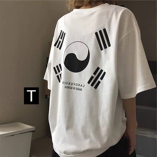 ÁO CỜ HÀN IN LƯNG CÓ 2 DÒNG CHỮ_TR