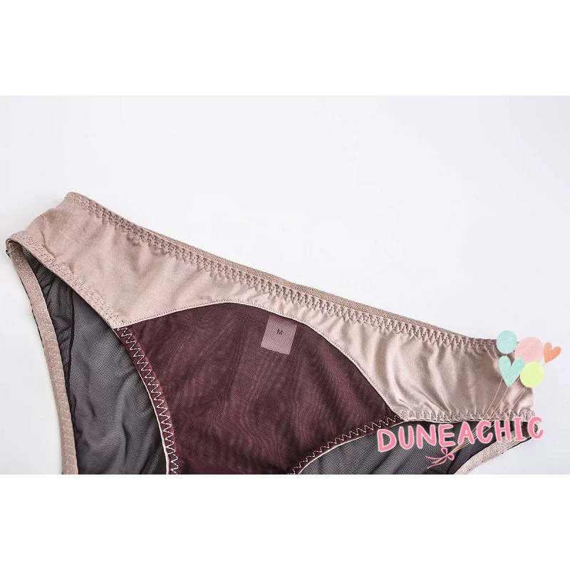 Set Áo Lót Nâng Ngực &amp; Quần Lót Nữ Thêu Ren