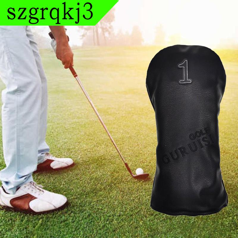 Vỏ bọc đầu Golf Fairway Wood Putter Tay áo lai có thẻ số