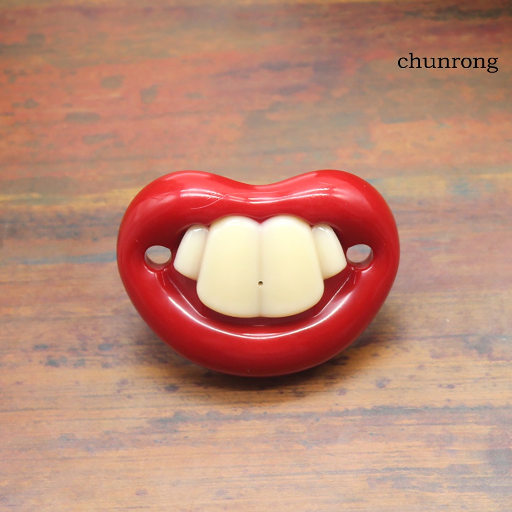 Cr Núm Ti Giả Hình Đôi Môi Vui Nhộn Cho Bé Ngậm Khi Ngủ