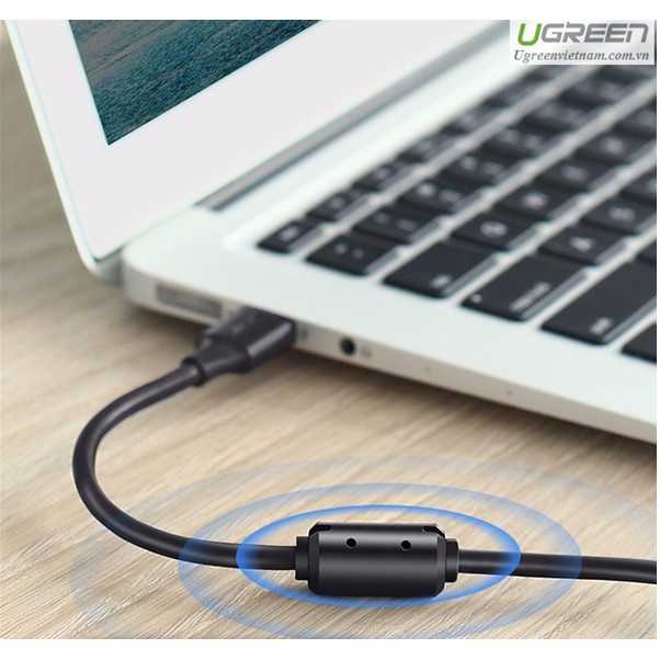 Cáp máy in USB 2.0 tốc độ lên đến 480Mbps chính hãng Ugreen US104