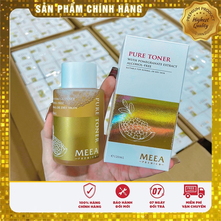 [Chính Hãng] toner lựu đỏ meea organic nước hoa hồng meea organic toner meea organic