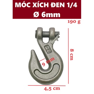 Móc xích đen Ø [ 6mm ]