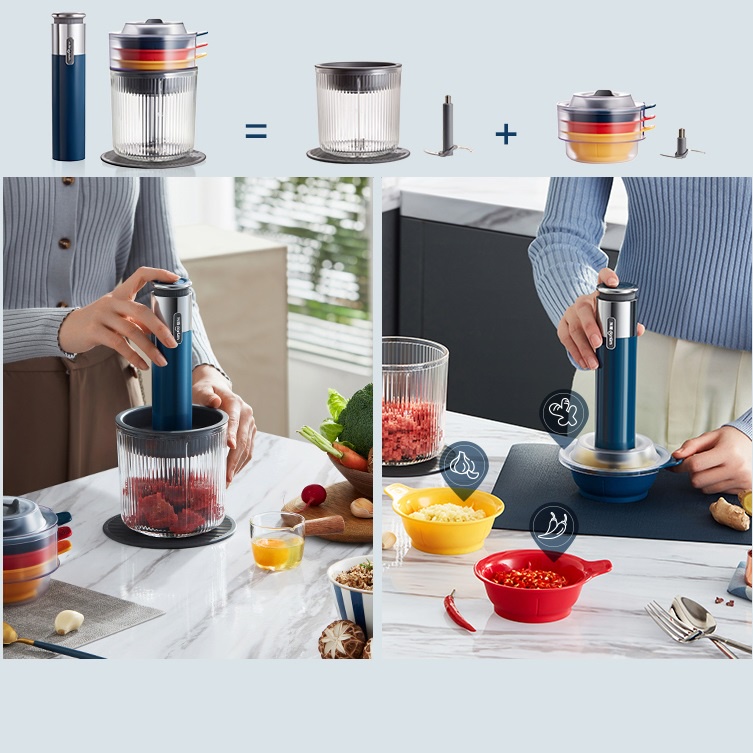Máy Xay Thịt, Gia Vị, Đồ Ăn Dặm Donlim Không Dây