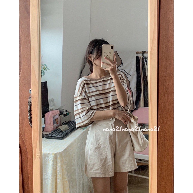 Áo pull kẻ sọc