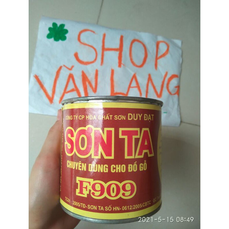 Sơn Ta Màu Cánh Dán Cho Gỗ 500ml - Sơn Chính Hãng