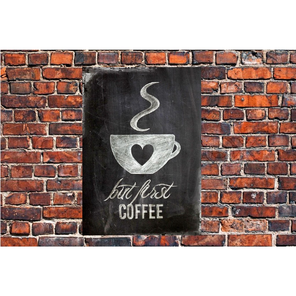 Tranh Thiếc ~A4 "Quán Coffee,Cafe" V3